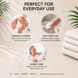 INFANITY Premium Adult Wipes 40 Sheets x 12 Packs - Soft, Gentle, Hypoallergenic, Moisturising, Fragrance-Free