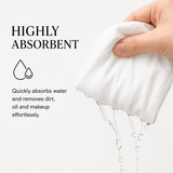 INFANITY Disposable Facial Towel 80 Sheets - 200mm x 200mm - Dry & Wet Use